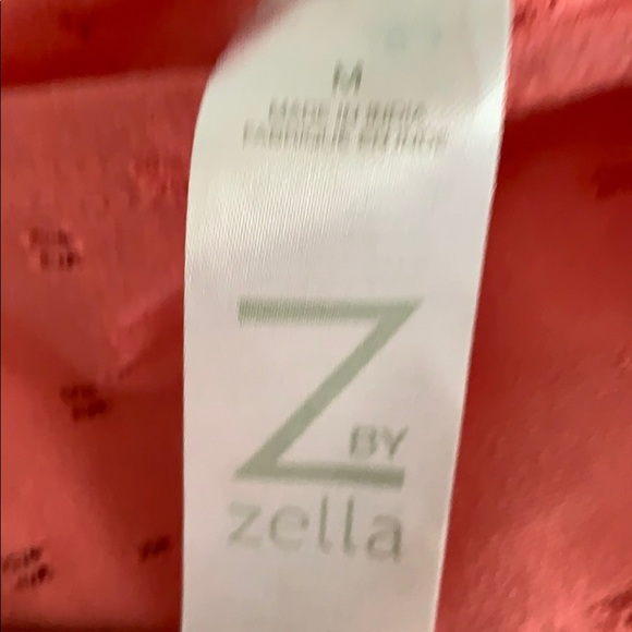 Zella Open back tank top in salmon color - Picture 5 of 5